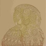 Parot Zentangle