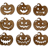 Lasercut MDF pumpkin set