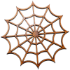 Round Spider Web Laser cut MDF